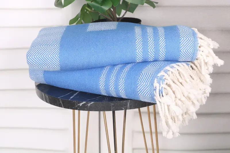 Bachelor Party Favors, 68x38 Cotton Chevron Towel, Turkish towel, Custom Beach Towel, Bridemaids Beach Towel, Cotton towel, Gift For Coworker - 4