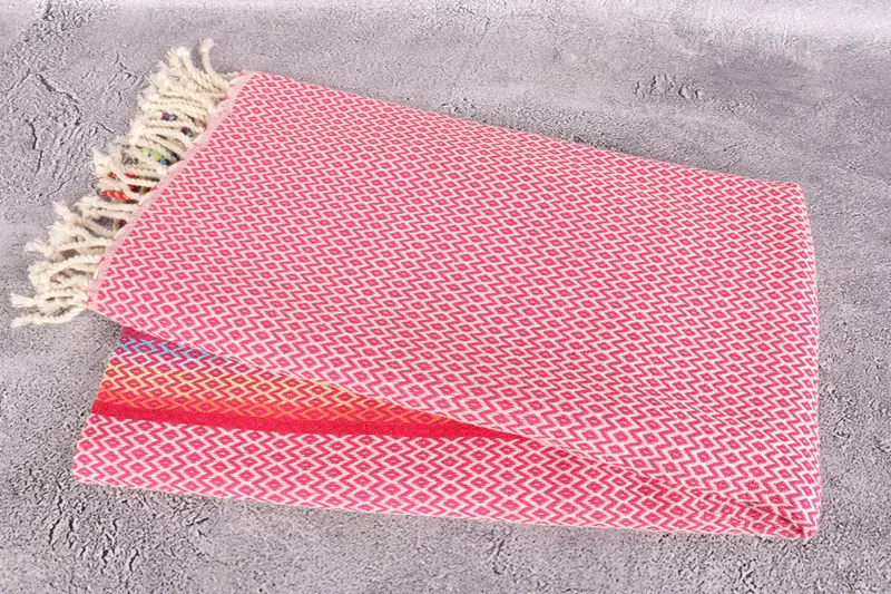 Turkish towel, Travel Towel, Gift For Bride, Custom Beach Towels, 70x40 Cotton Diamond Towel, Unique Wedding Gift, Turkish Towel USA, Organic towel - 6