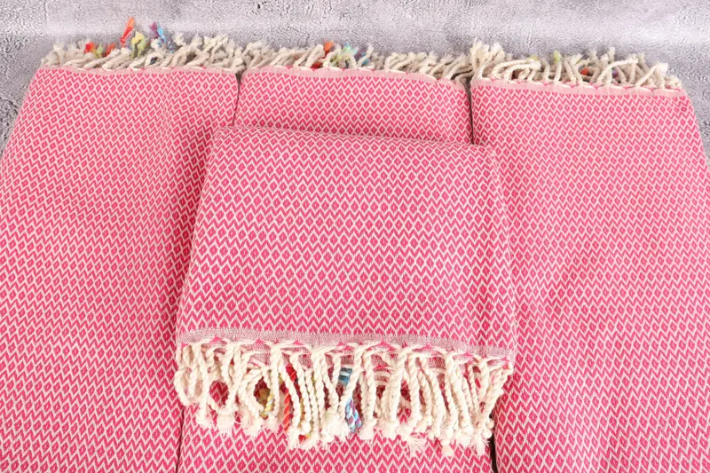 Turkish towel, Travel Towel, Gift For Bride, Custom Beach Towels, 70x40 Cotton Diamond Towel, Unique Wedding Gift, Turkish Towel USA, Organic towel - 4