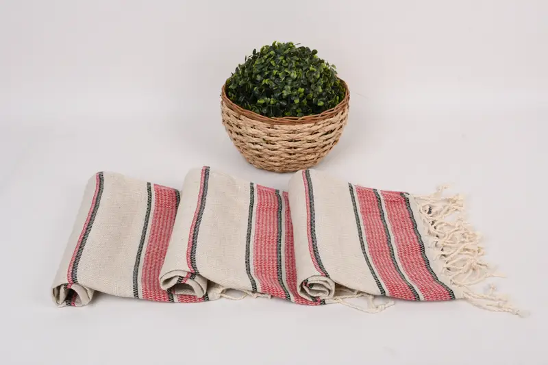 Valentinstagsgeschenk für sie, türkisches Geschirrtuch, personalisiertes Küchentuch, 40x20 Leinen gestreiftes Handtuch, Brautjungferngeschenke, Brautpartygeschenke - 8
