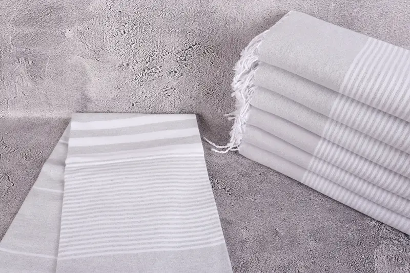 Summer Gift, Spa Gift, Turkish Towel USA, Monogram Beach Towel, 70x40 Cotton Striped Towel, Handmade Turkish Towel, Custom Turkish Towel - 2