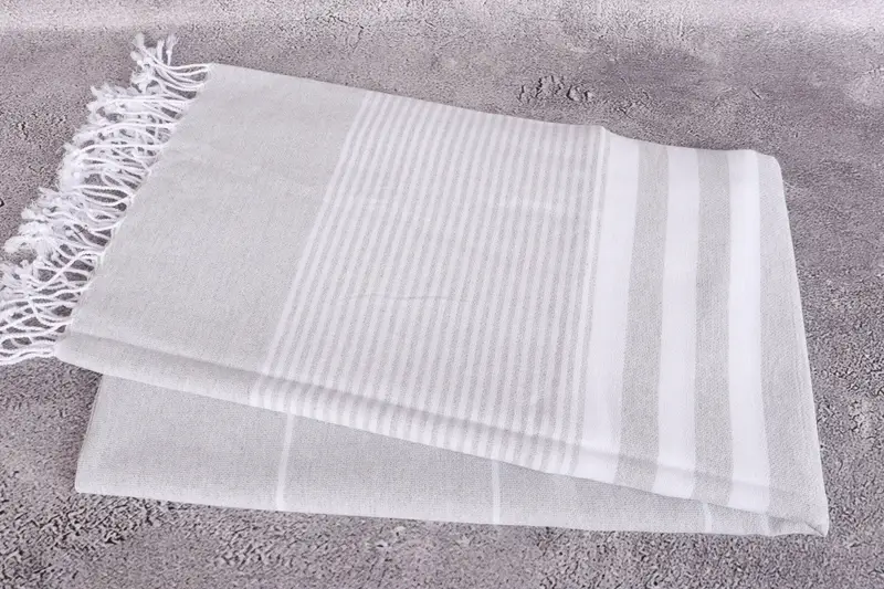 Summer Gift, Spa Gift, Turkish Towel USA, Monogram Beach Towel, 70x40 Cotton Striped Towel, Handmade Turkish Towel, Custom Turkish Towel - 6
