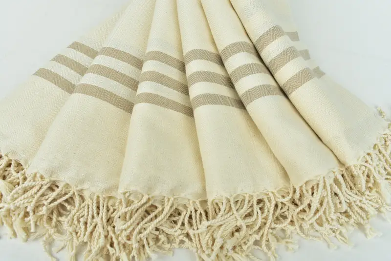 Bachelorette Party Favors, Wedding Towel, 70x40 Cotton Striped Towel, Family Gift Basket, Yoga Towel, Cotton towel, Bachelor Gift, Personalized Gift - 4