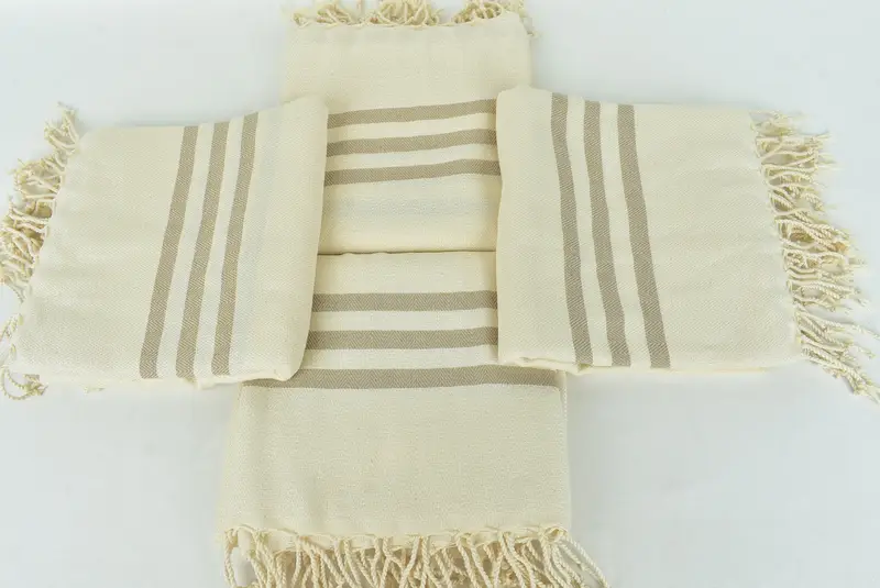 Bachelorette Party Favors, Wedding Towel, 70x40 Cotton Striped Towel, Family Gift Basket, Yoga Towel, Cotton towel, Bachelor Gift, Personalized Gift - 6