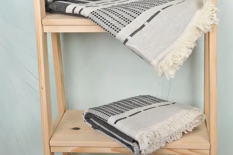 Gym Towel, Sand-free towel, Turkish Towel Set, Bachelorette Favor, 68x36 Cotton Striped Towel, Turkish Towel USA, Absorbent towel, Holiday Towel - 5