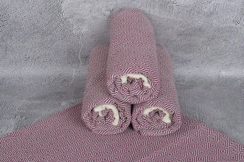 70x40 Cotton Diamond Towel, Decorative Towel, Absorbent Turkish towel, Bachelor Gifts, Monogram Turkish Towel, Scarf Towel, Mother Of The Groom Gift - 7
