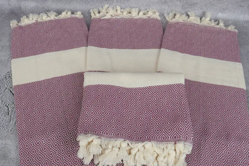 70x40 Cotton Diamond Towel, Decorative Towel, Absorbent Turkish towel, Bachelor Gifts, Monogram Turkish Towel, Scarf Towel, Mother Of The Groom Gift - 4
