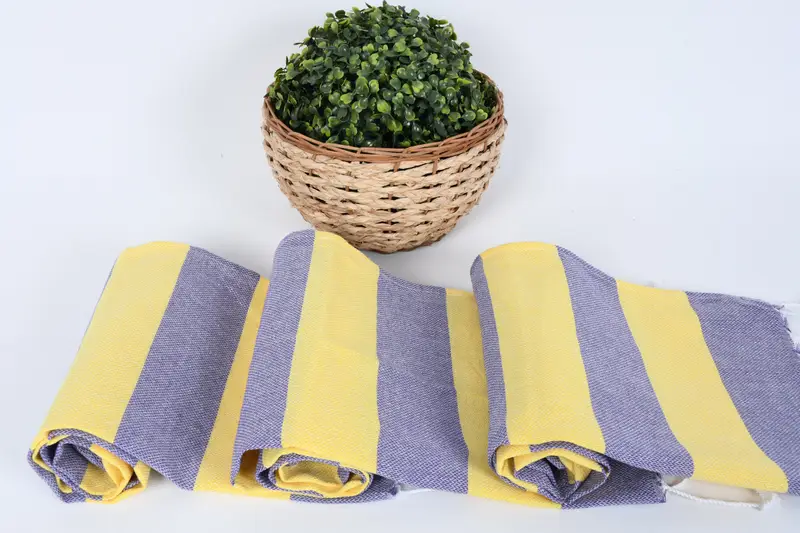 Turkish Towel Hand Towel, Personalized Gifts, Summer Gift, Monogram Kitchen Towel, Home Decor Towel, 40x18 Cotton Striped Towel, Housewarming Gift - 8