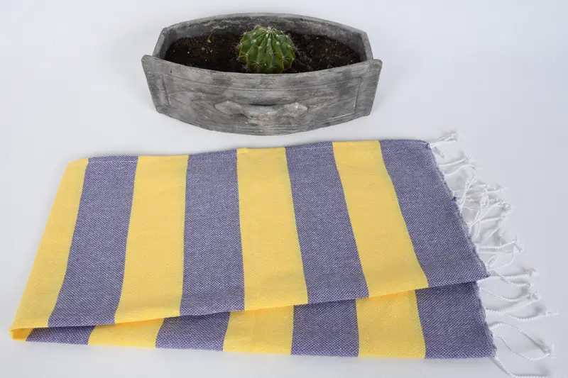 Turkish Towel Hand Towel, Personalized Gifts, Summer Gift, Monogram Kitchen Towel, Home Decor Towel, 40x18 Cotton Striped Towel, Housewarming Gift - 7
