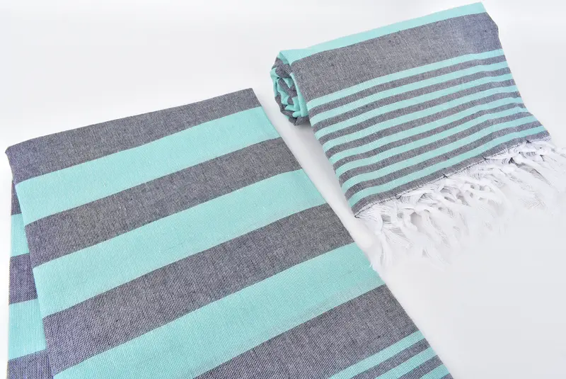 Personalized Turkish Towel, Bachelorette Party Favor, Personalized Wedding Gift, 68x36 Cotton Striped Towel, Guest Towel, Custom Wedding Gifts - 7