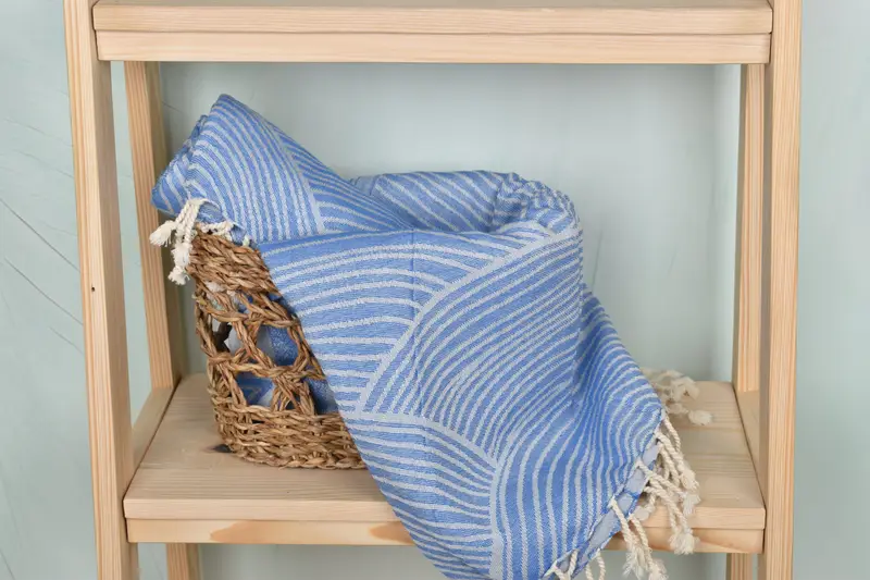 Sand-Resistant Peshtemal, Turkish Towel USA, Boyfriend Christmas Gift, Wedding Towel, Gym Towel, Handmade Gift, Bachelorette Party Gifts Bridesmaids - 5