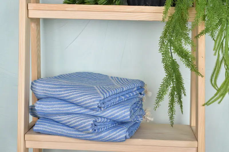 Sand-Resistant Peshtemal, Turkish Towel USA, Boyfriend Christmas Gift, Wedding Towel, Gym Towel, Handmade Gift, Bachelorette Party Gifts Bridesmaids - 8