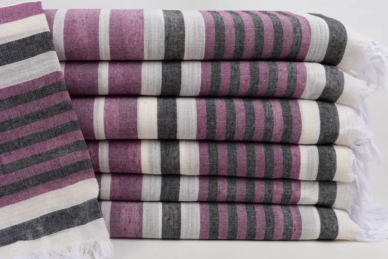 Kids Beach Towel, Custom Bath Towel, Peshtemal Towel, Towel With Name, Hammam towel, 68x40 Cotton Striped Towel, Wedding Gifts Towel, Memorial Gift