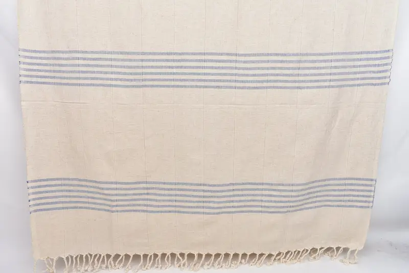Yoga Towel, Wedding For Favor, 68x36 Cotton Striped Towel, Fringed Turkish towel for poolside, Bachelorette Gifts, Bridesmaid Gift, Bachelor Gifts - 8
