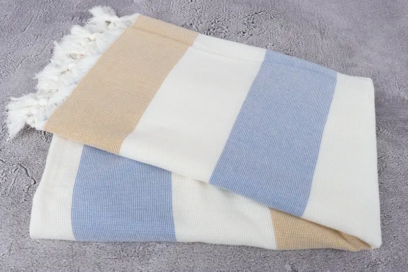 Monogram Turkish Towel, Gym Towel, Custom Wedding Gift, Wedding Gift Ideas, 70x36 Cotton Striped Terry Towel, Custom Gift, Bachelorette Beach Towel - 6