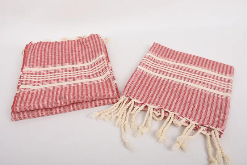 40x18 Cotton Striped Towel, Gift For The Home Decor, Bridesmaid Gifts, Gift For The Home, Bathroom Towels, Custom Gifts, Kitchen Towel, Spa Towel - 7