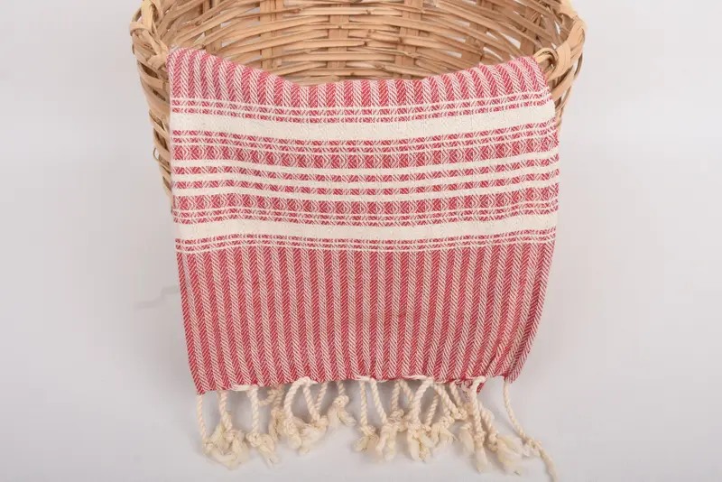 40x18 Cotton Striped Towel, Gift For The Home Decor, Bridesmaid Gifts, Gift For The Home, Bathroom Towels, Custom Gifts, Kitchen Towel, Spa Towel - 5