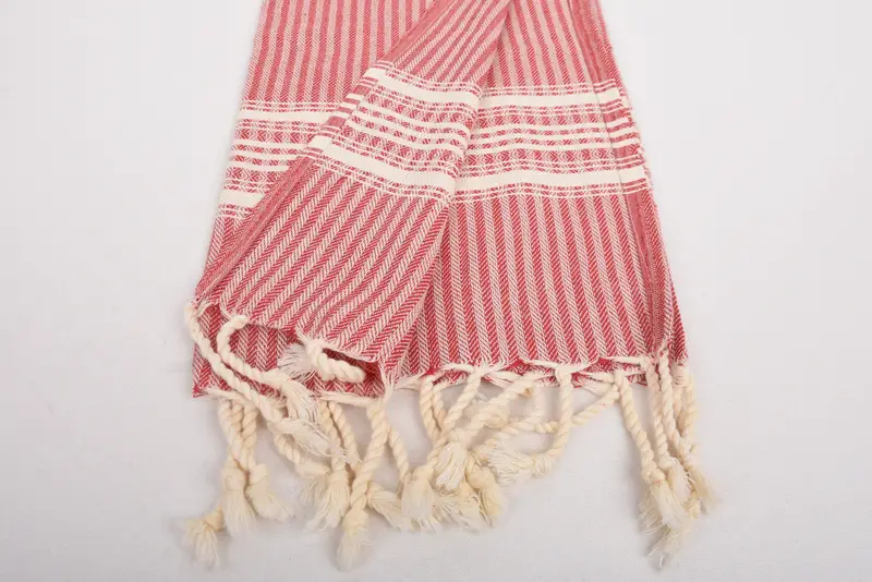 40x18 Cotton Striped Towel, Gift For The Home Decor, Bridesmaid Gifts, Gift For The Home, Bathroom Towels, Custom Gifts, Kitchen Towel, Spa Towel - 8
