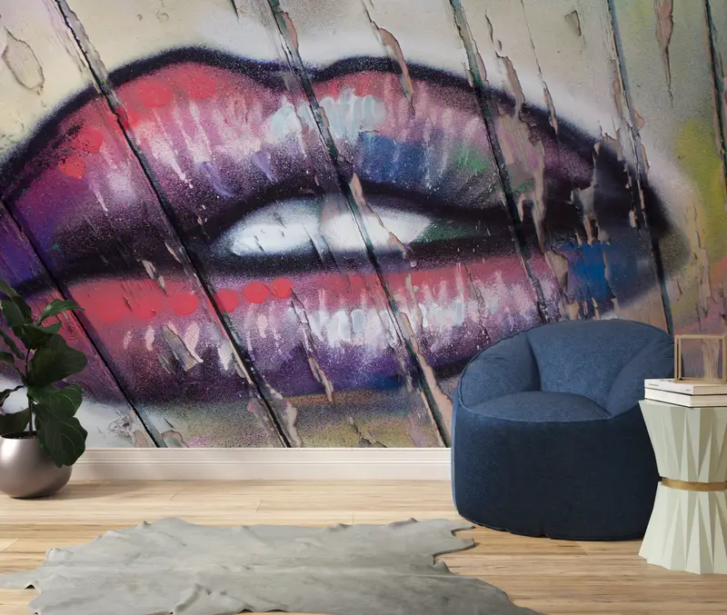 Graffiti Wall Mural,3d Wall Paper,Erotic Wall Poster,Modern Wall Paper,Custom Wall Paper,Abstract Wall Painting,Woman Mural, - 8