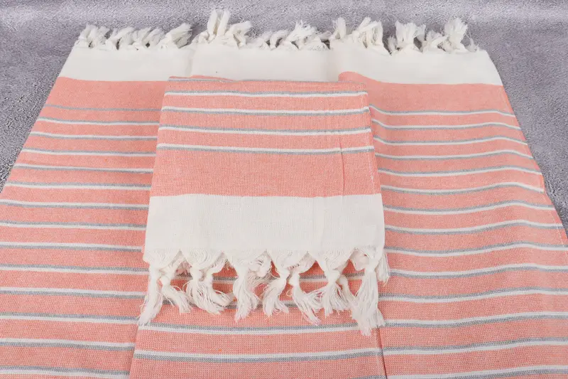 Organic Towel, Wedding Favors, 36x18 Cotton Striped Terry Towel, Bridesmaid Favors, Personalized Dish Towel, Bachelorette Towel, Small Bath Towels - 4
