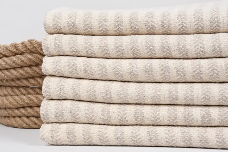 Bathroom Towels, Gym Towel, 40x18 Cotton Chevron Towel, Bachelor Party Gifts, Personalized Hand Towel, Personalized Kitchen Towel, Organic Tea Towel - 2