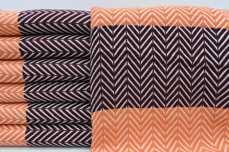 Custom Turkish Towel, Halloween Gifts, Personalized Turkish Towel, Bridesmaid Gifts, Custom Bath Towel, 70x40 Cotton Chevron Towel, Travel towel - 1