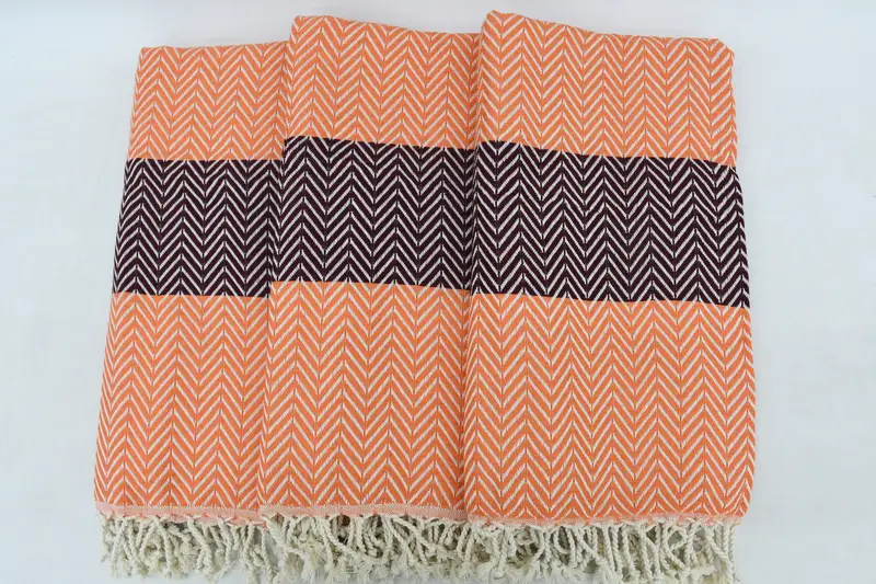 Custom Turkish Towel, Halloween Gifts, Personalized Turkish Towel, Bridesmaid Gifts, Custom Bath Towel, 70x40 Cotton Chevron Towel, Travel towel - 3