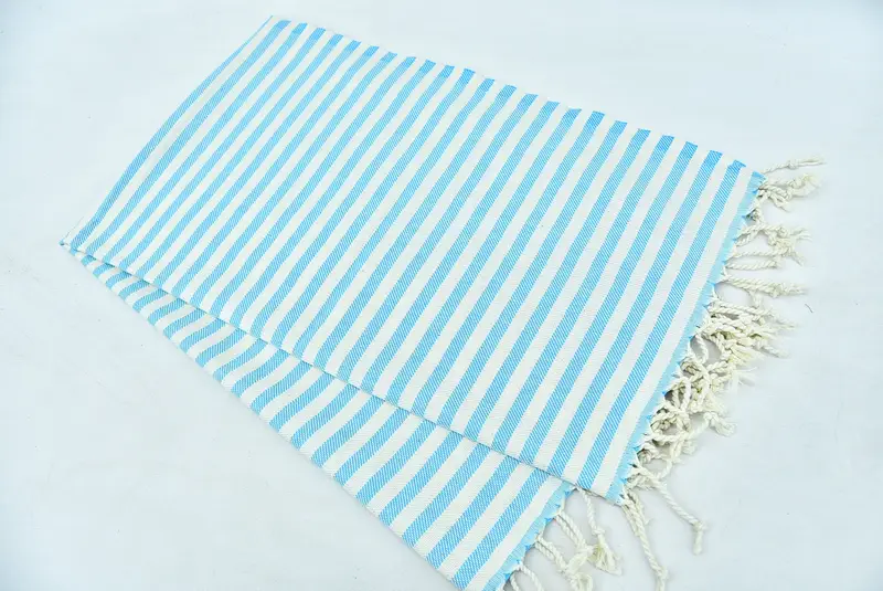 El yapımı hediye, 40x24 pamuklu çizgili havlu, monogram el havlu, kişiselleştirilmiş Türk havlu, toplu sipariş havlu, küçük banyo havlu, Türk çay havlu - 4