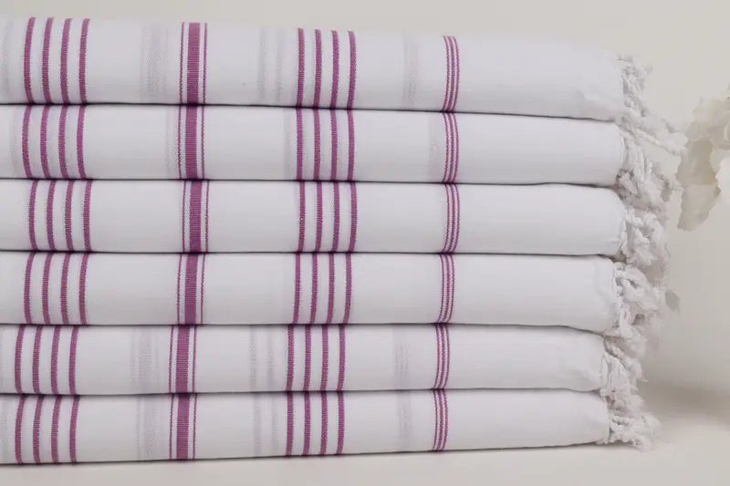 70x40 Cotton Striped Towel, Wedding Favors, Sand-resistant Turkish towel for the beach, Luxury towel, Sand-resistant towel, Bachelor Party Gifts - 3