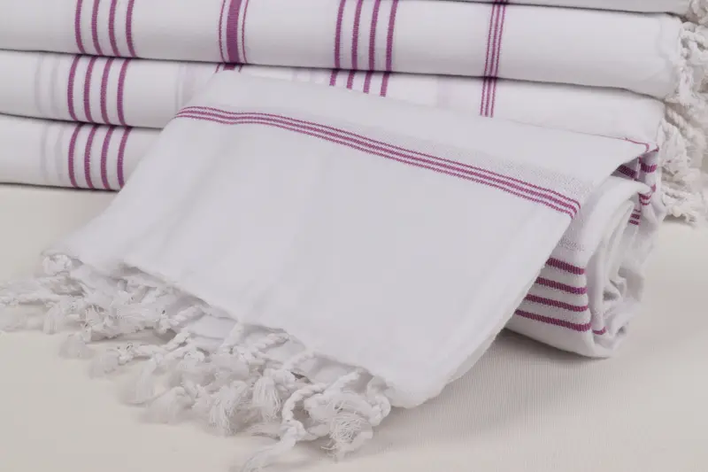 70x40 Cotton Striped Towel, Wedding Favors, Sand-resistant Turkish towel for the beach, Luxury towel, Sand-resistant towel, Bachelor Party Gifts - 4