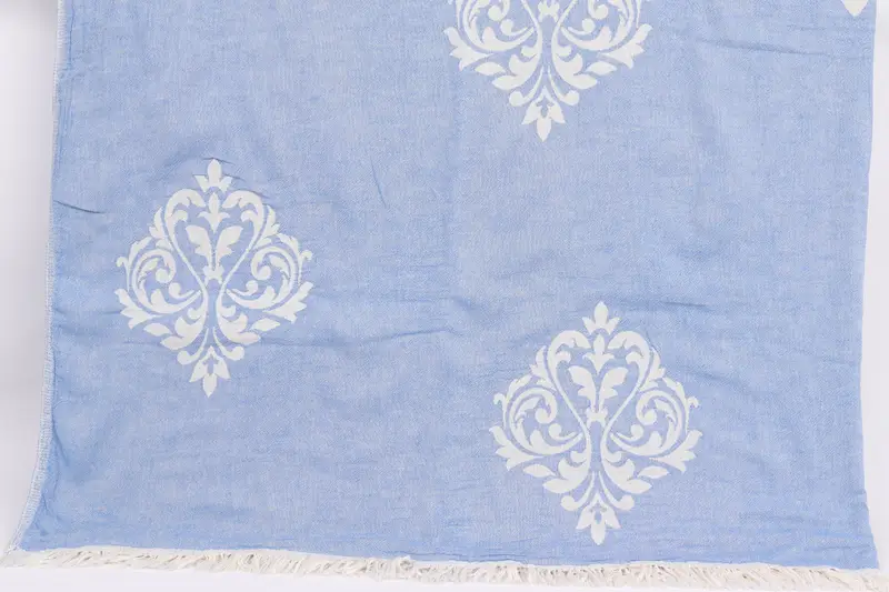 Bachelorette Gifts, Wedding Gift For Bride, 96x76 Cotton Baroque Towel, Woven Blanket, Personalized Home Gift Wedding, Bachelorette Party Favors - 1