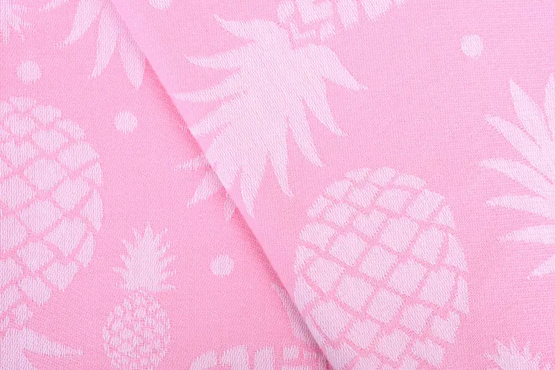 70x36 Cotton Pineapple Design Towel, Oversized Beach Towel, Bath towel, Bachelorette Party Gift, Yoga Towel, Home Gift, Summer Towel, Fouta towel - 7