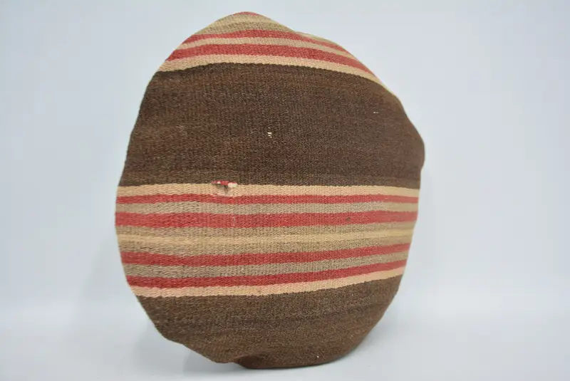 20x20 Brown Cushion, Bohemian Cushion Cushion, Kilim Rug Cushion Case, Turkish Pillow, Pillow Case, Vintage Kilim Throw Pillow, Throw Kilim Pillow - 3