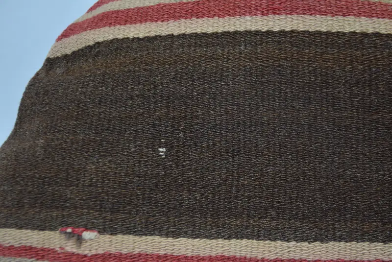 20x20 Brown Cushion, Bohemian Cushion Cushion, Kilim Rug Cushion Case, Turkish Pillow, Pillow Case, Vintage Kilim Throw Pillow, Throw Kilim Pillow - 2