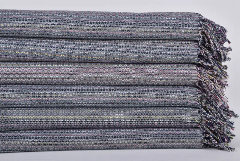 Summer Gift, Custom Towel, Personalized Turkish Towel, 70x40 Cotton Colorful Diamond Towel, Luxury Beach Towel, Personalized Wedding Gift For Couple - 2
