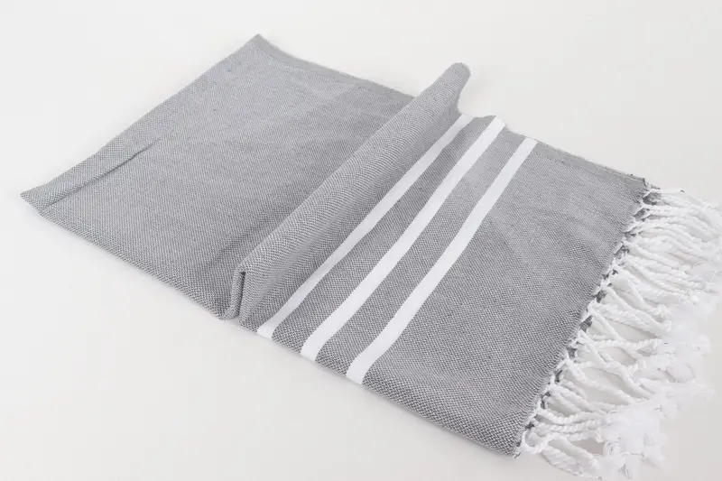 Monogram Hand Towel, Personalized Gift, Personalized Kitchen Towel, Custom Gift, 40x20 Cotton Striped Towel, Bachelorette Party Decorations - 6