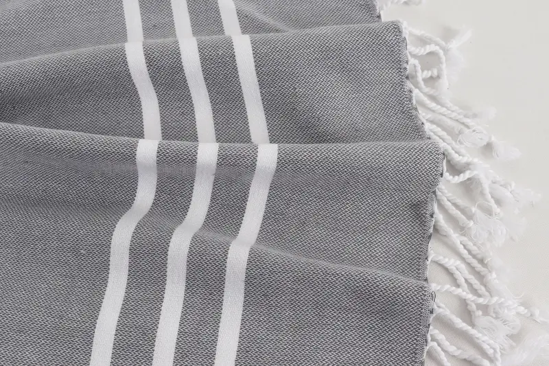 Monogram Hand Towel, Personalized Gift, Personalized Kitchen Towel, Custom Gift, 40x20 Cotton Striped Towel, Bachelorette Party Decorations - 8