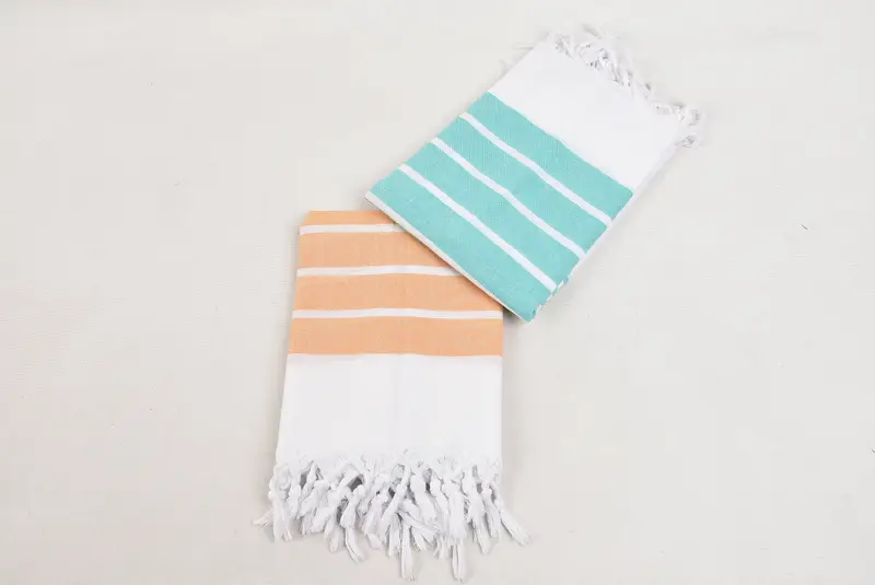 Bachelorette Party Favor, Wedding Favors, Personalized Kitchen Towel, 40x20 Cotton Striped Towel, Personalized Hand Towel, Turkish Towel Monogram - 7