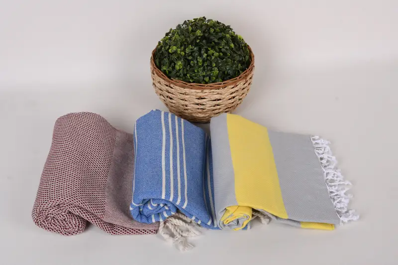 Travel towel, Turkish Towel Beach, Handmade Turkish Towel, Handmade Gift, Girls Weekend Getaways Gifts, 70x40 Cotton Set of 8 Towel, Wedding Favors - 8