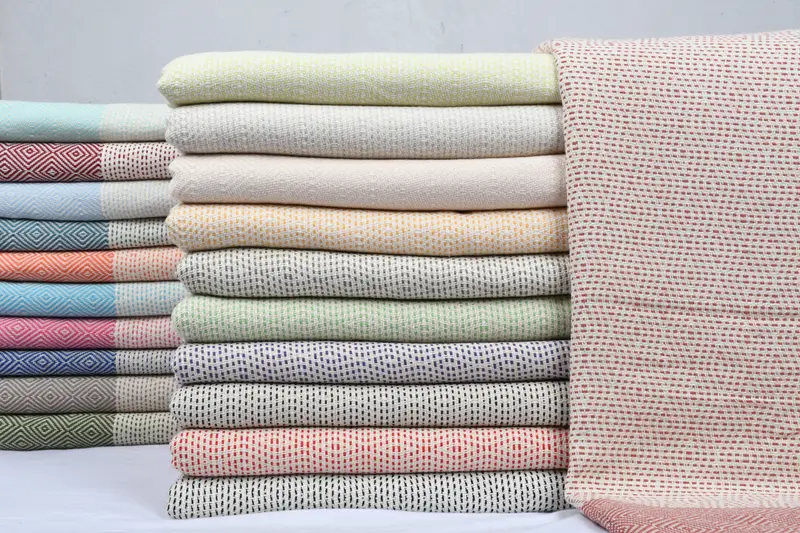 Monogram Blanket, Personalized Gifts, Personalized Blanket, Bachelorette Party Gifts, Turkish Blanket Throw, 104x80 Cotton Diamond Towel - 1