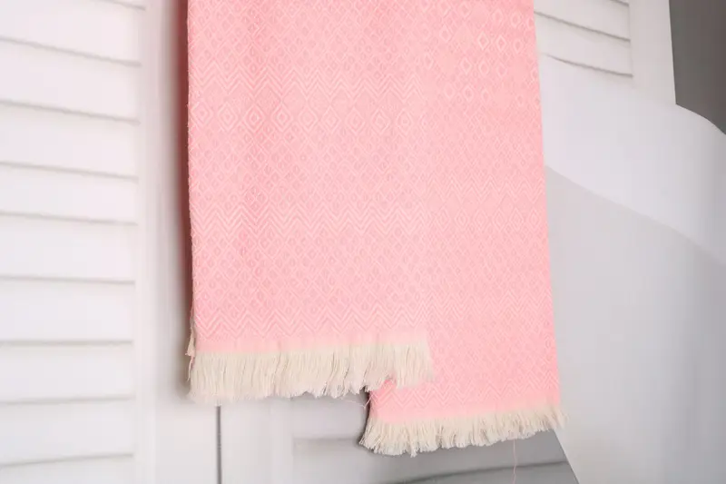 Organic towel, Turkish Towel USA, Turkish beach towel with fringe, 70x40 Cotton Diamond Towel, Monogram Towels, Beach Towel Gift, Wedding Gift Ideas - 8