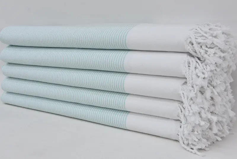 Monogram Hand Towel, Gift Towel, 40x18 Cotton Striped Towel, Kitchen Towel, Personalized Gifts, Bachelorette Party Gifts For Bride, Best Friend Gift - 2