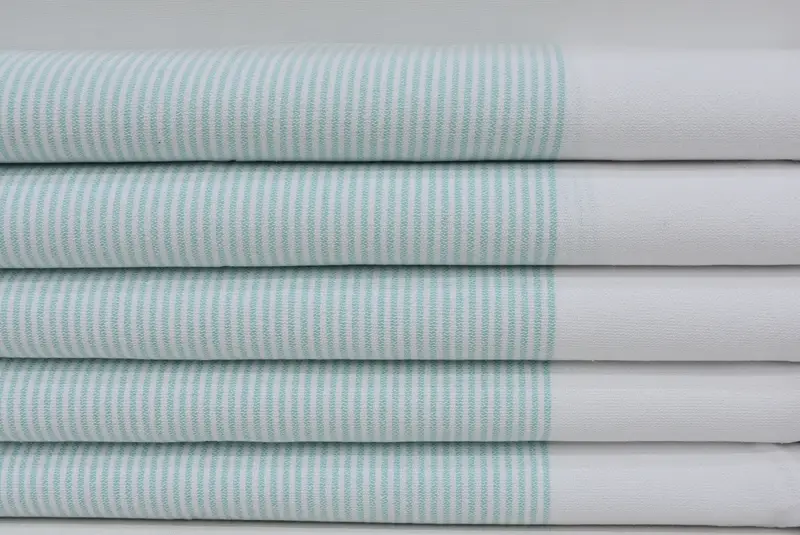 Monogram Hand Towel, Gift Towel, 40x18 Cotton Striped Towel, Kitchen Towel, Personalized Gifts, Bachelorette Party Gifts For Bride, Best Friend Gift - 3