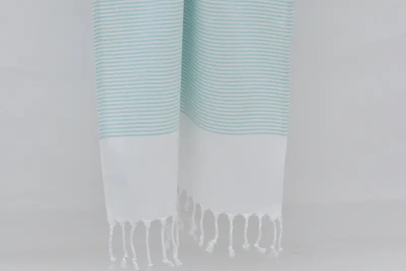 Monogram Hand Towel, Gift Towel, 40x18 Cotton Striped Towel, Kitchen Towel, Personalized Gifts, Bachelorette Party Gifts For Bride, Best Friend Gift - 7