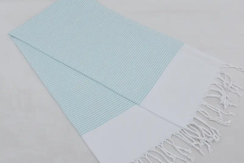 Monogram Hand Towel, Gift Towel, 40x18 Cotton Striped Towel, Kitchen Towel, Personalized Gifts, Bachelorette Party Gifts For Bride, Best Friend Gift - 4