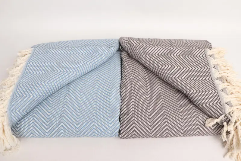Personalized Wedding Gift, Bridal Shower Gift, Turkish Bedcover, Extra Large Tablecloth, Valentine Day Gift For Her, Throw Blanket, Woven Blanket - 4