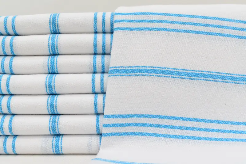 Spa havlu, mutfak havlu, monogram el havlu, en iyi arkadaş hediyesi, sevgililer günü hediye, küçük banyo havlu, 40x24 pamuklu çizgili havlu - 1
