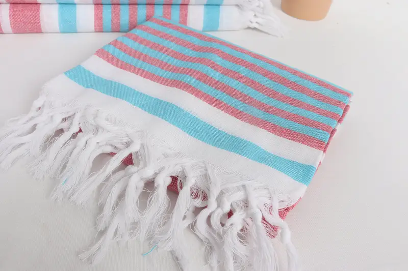 Maid Of Honor Gift, Pool Towels, 68x40 Cotton Striped Towel, Bachelor Towel, Wedding Favors, Thin towel, Bachelorette Party Gifts Bridesmaids - 5