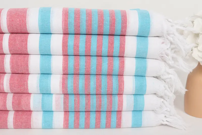 Maid Of Honor Gift, Pool Towels, 68x40 Cotton Striped Towel, Bachelor Towel, Wedding Favors, Thin towel, Bachelorette Party Gifts Bridesmaids - 3