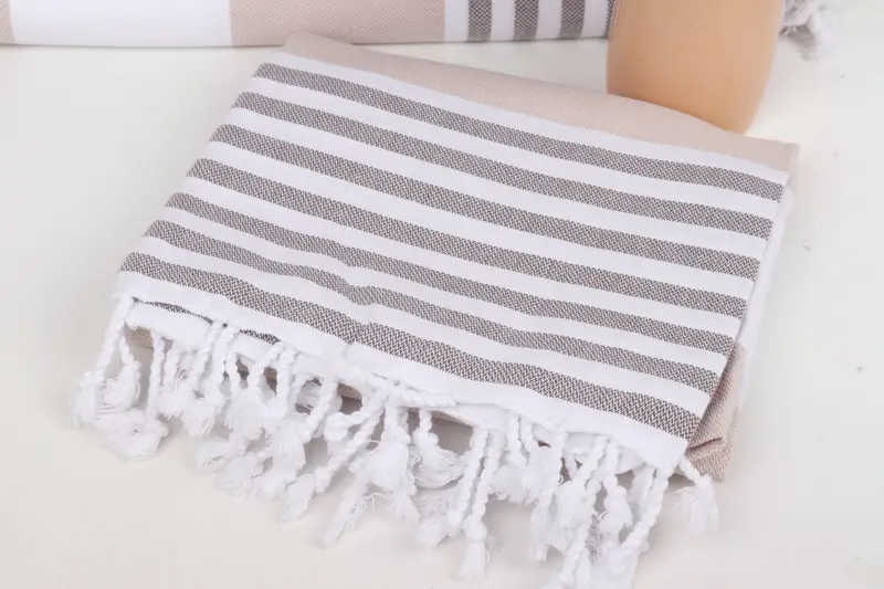 Bachelor Party Gifts, Personalized Turkish Towel, 70x40 Cotton Striped Towel, Custom Wedding Gifts, Beach Towel Gift, Bachelorette Favors Beach - 5
